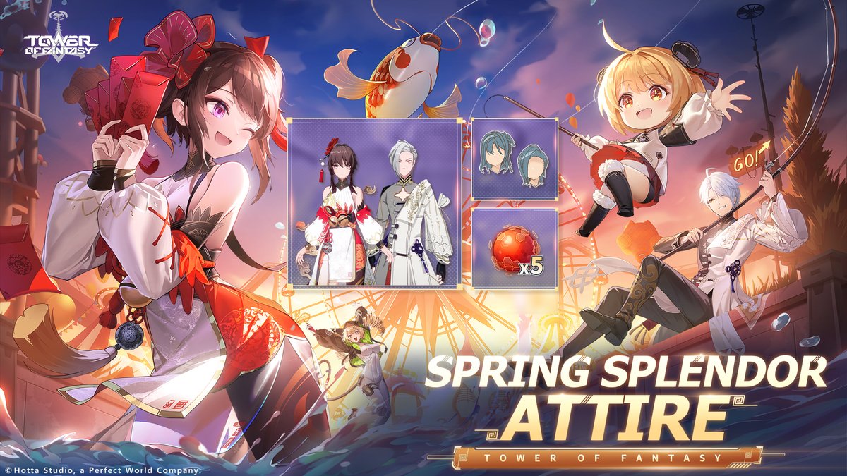 #TowerofFantasy Ver.5.65 Outfit Reissue Collection... #TowerofFantasy Ver.5.65 Outfit Reissue Collection...