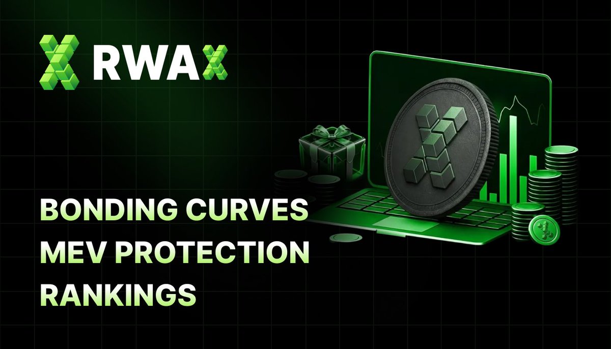 Bonding curves 📈 MEV protection 🛡️ Rankings 🏆 RWAX lets the market run.  https://t.co/UFAZWgngXN #RWAX #RWA #PumpFun #Crypto #lovevoyage