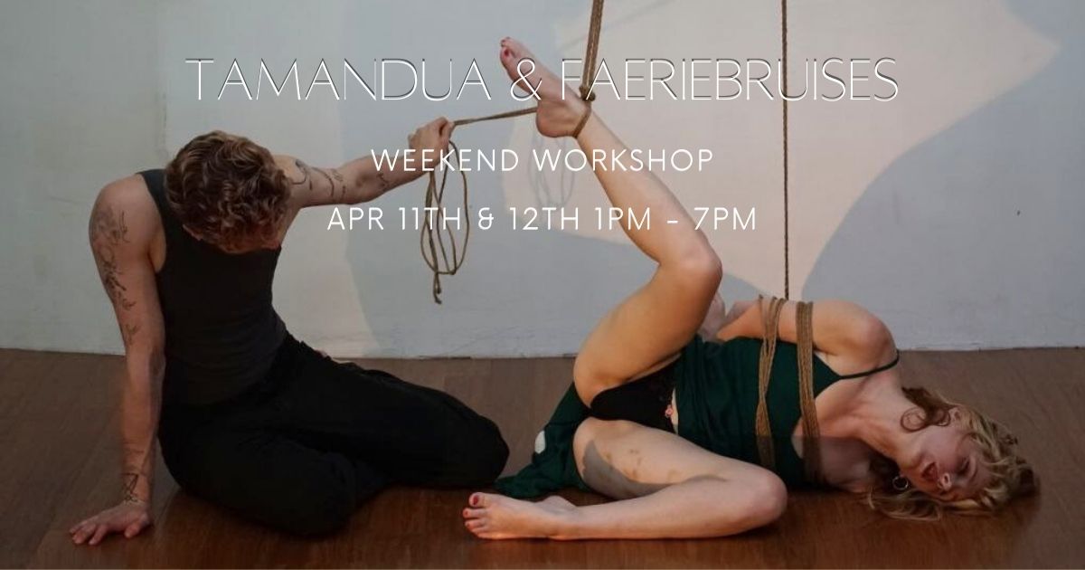 We will be hosting Tamandua and Faeriebruises in April! thatropeplace.com/event-details/…