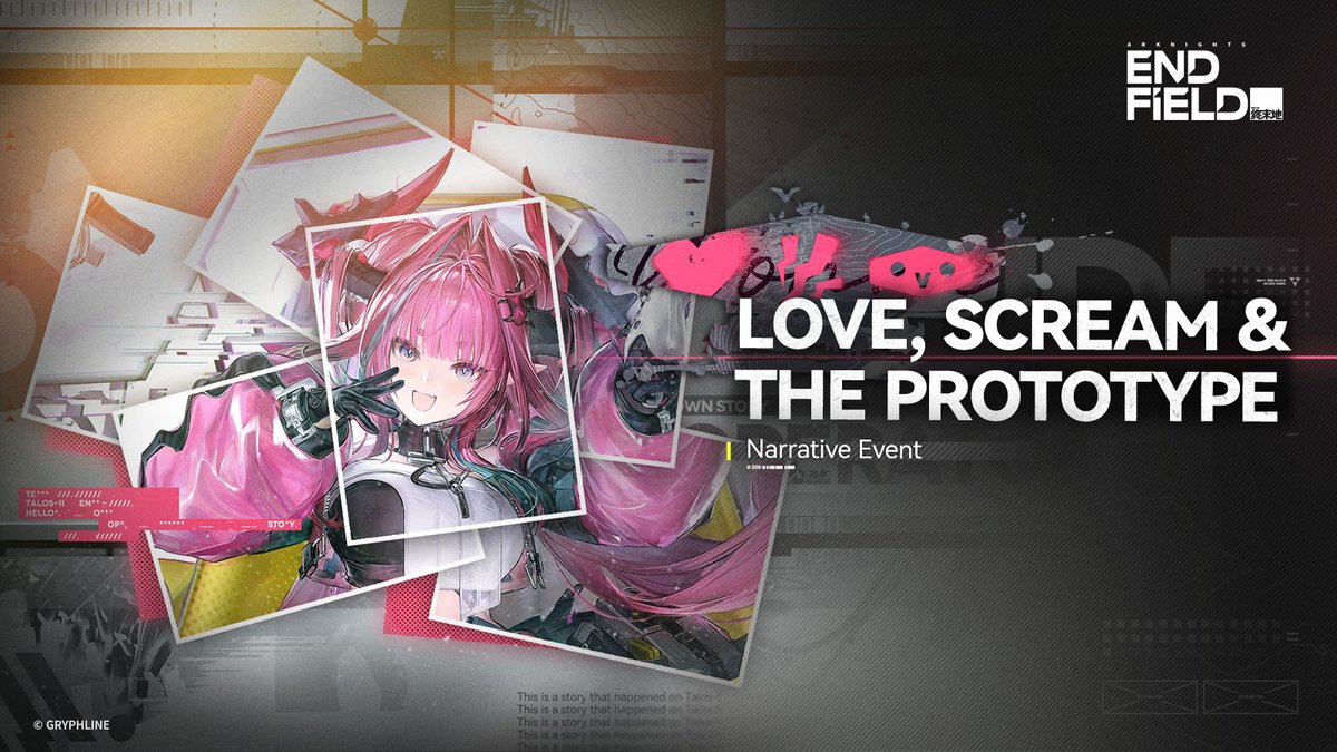 AKEndfield's tweet image. [Love, Scream &amp;amp; The Prototype] Yvonne Narrative Event Details

After receiving a delayed package delivery, Yvonne invites you on a trip for inspiration to create the perfect graffiti.

▼// Event Time
Asia Server Time Zone: UTC+8
Americas / Europe Server Time Zone: UTC-5
Asia…