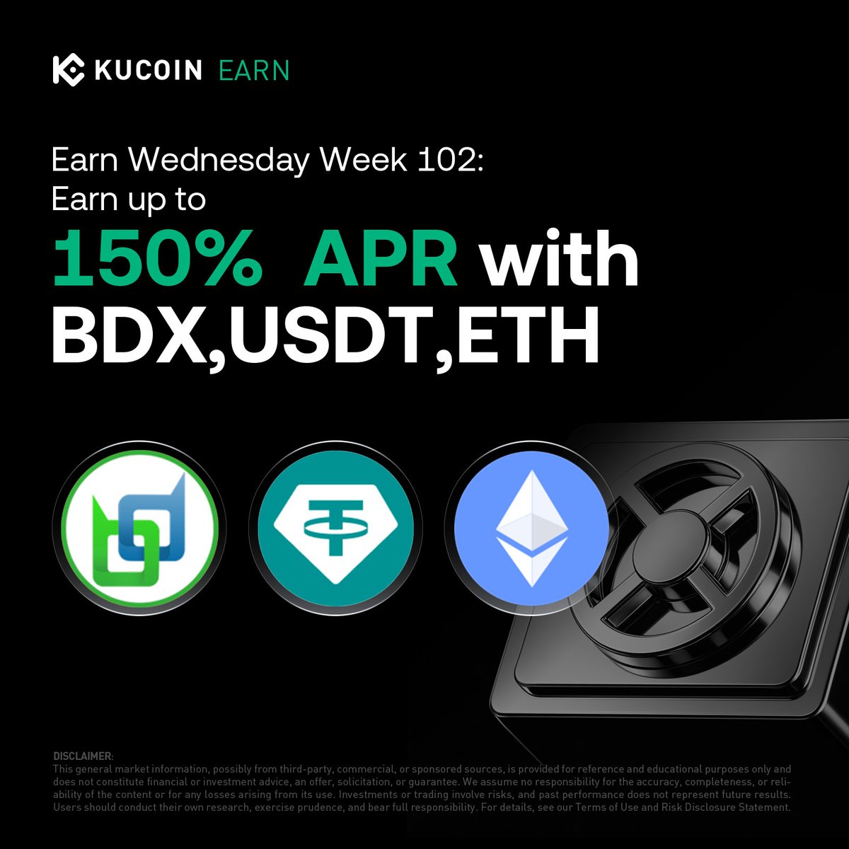 KuCoin Earn tweet media