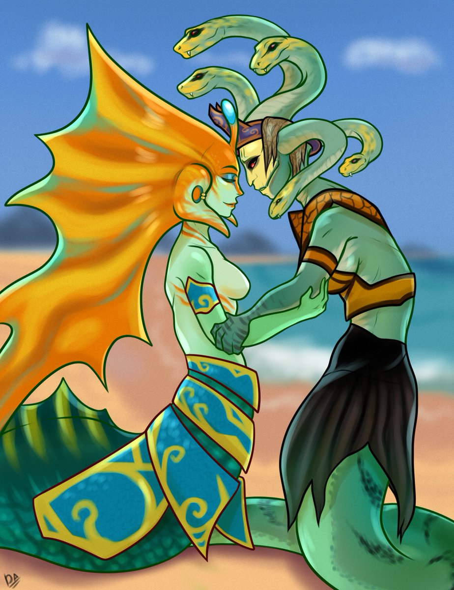 And only Slithice accepted Medusa as she was