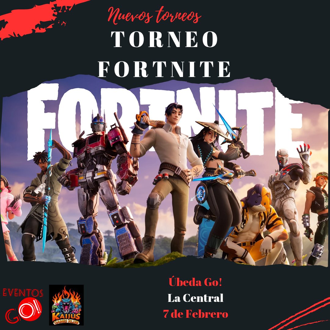 Este año tendremos como novedad el torneo de #fornite en #ubedago