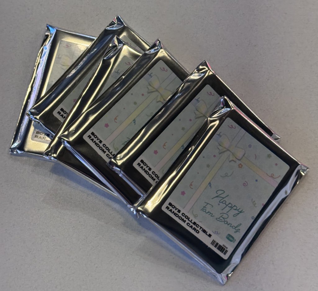 VPALSLS's tweet image. ✉️ WTS | ปล่อย | ขาย

แรนด้อมชาย random boys 
*เช็คซีแล้ว / unsealed, secret checked* 

แพคละ 250 (เหลือ 2 แพค / 2 packs left)

นัดรับหน้างาน / สยามพารากอนวันนี้ / ส่ง +50 
#ตลาดนัดgmmtv
#สนามอ่านเล่น2026xGMMTV