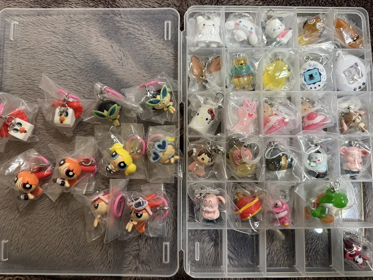 iz__mincho's tweet photo. 【交換】ガチャ
めじるしアクセサリー 
パワパフガールズ サンリオ クレヨンしんちゃん ドラゴンボール ズートピア たまごっち ケロロ軍曹 おぱんちゅうさぎ ディズニー しずくちゃん キティ

譲：画像1、2枚目

求：画像3、4枚目+リプ欄画像

郵送交換希望です📮
パワパフはズートピアとの交換優先🫧 https://t.co/g537EUM4l5