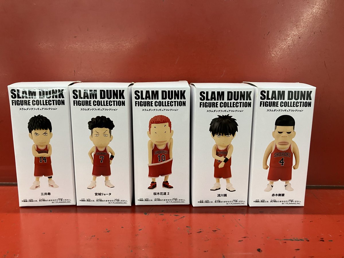 🌟商品紹介🌟 SLAM DUNK FIGURE COLLECTION 桜木花道 流川楓 赤木剛憲