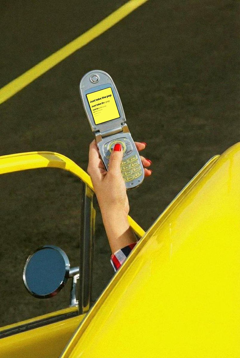 Just take the pop.
Just take the pop.
Just take the pop.

Pop or Never