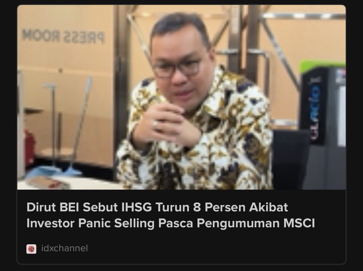 Bener lagi, yang disalahin ritel 😂