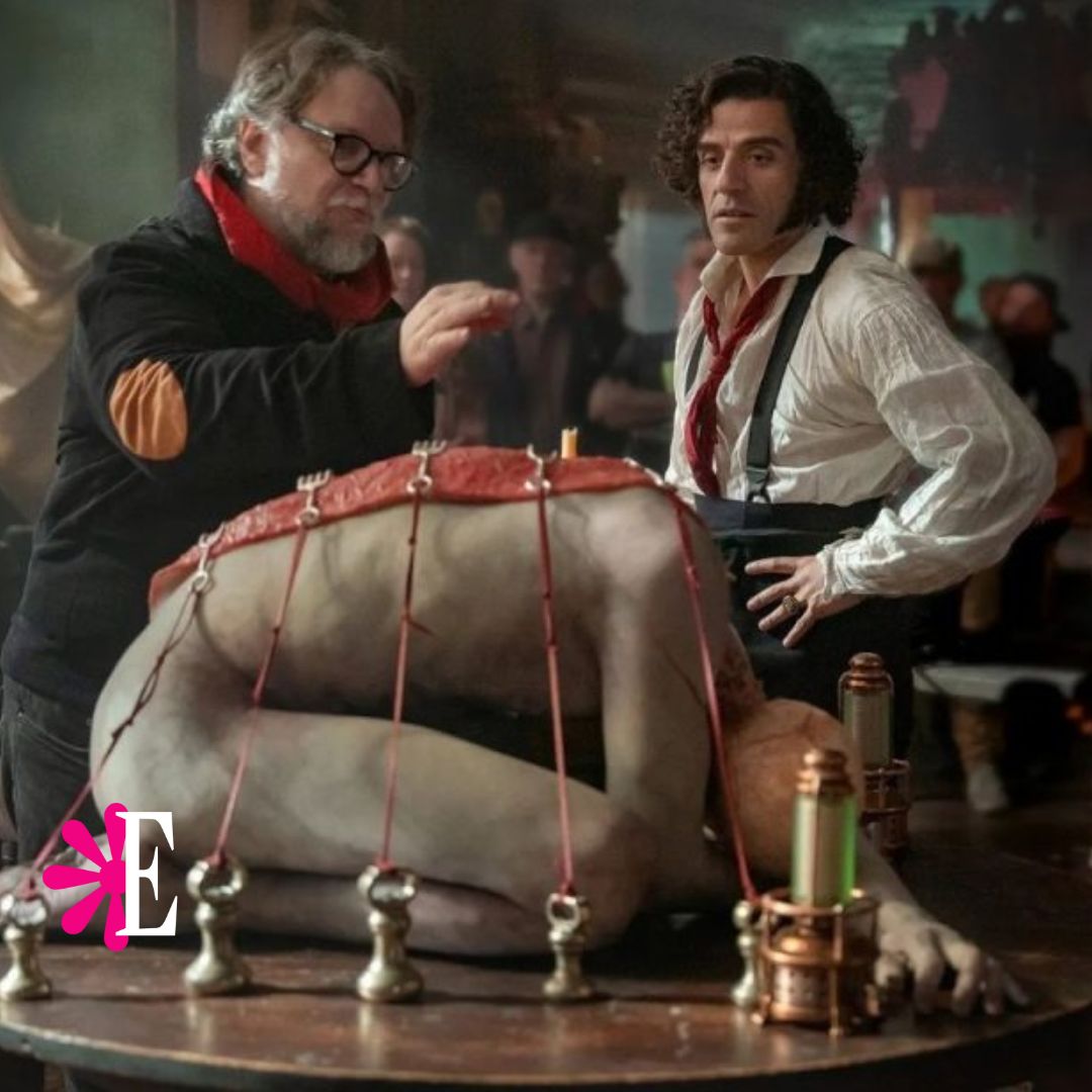 Estampas's tweet image. #Estampas | Frankenstein de Guillermo del Toro arrasa con nominaciones a los Oscar 2026. Jacob Elordi como la criatura y Oscar Isaac como Víctor reinterpretan el clásico de Mary Shelley en una historia de creación, rechazo y humanidad. #Entretenimiento