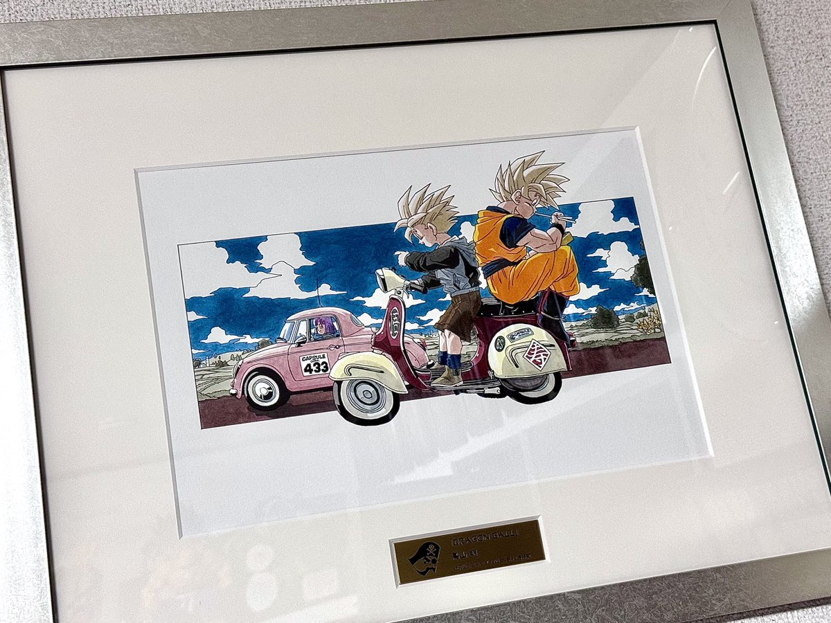 PAPIKO1987's tweet image. 自宅で(複製)原画展。
40周年で１つも複製原画が商品化しなかったのはなぜだろう。