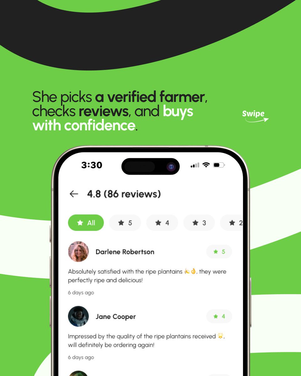 Foodhouse237's tweet photo. Tech is only powerful when it serves people 🌍

FoodHouse combines traceability, secure payments, and direct marketplaces with values like fairness, transparency, and sustainability. 🌱📲

🌐https://t.co/cZlZo5RVUU

#FoodHouse #AgriTech #FarmersFirst 🚜 https://t.co/15gq5dSyY0