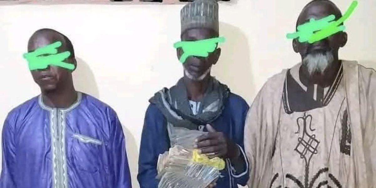 TheYorubaTimes's tweet photo. BREAKING: Miyetti Allah Leaders Exposed as Bandit Sponsors – Three Fulani Elders Over 60 Arrested in Kwara for Facilitating Kidnappings

Three senior Miyetti Allah Cattle Breeders Association (MACBAN) leaders, all above 60 years old, have been arrested in Kwara State for allegedly financing and assisting Fulani bandits in multiple kidnapping operations. According to security sources, the suspects confessed to supporting criminal networks terrorizing communities across Ifelodun, Edu, and Patigi Local Government Areas. Their arrests come amid sustained military air and ground operations that have destroyed bandit camps, neutralized terrorists, and forced many to flee—though military officials warn that community informants continue to sabotage efforts by leaking troop movements.