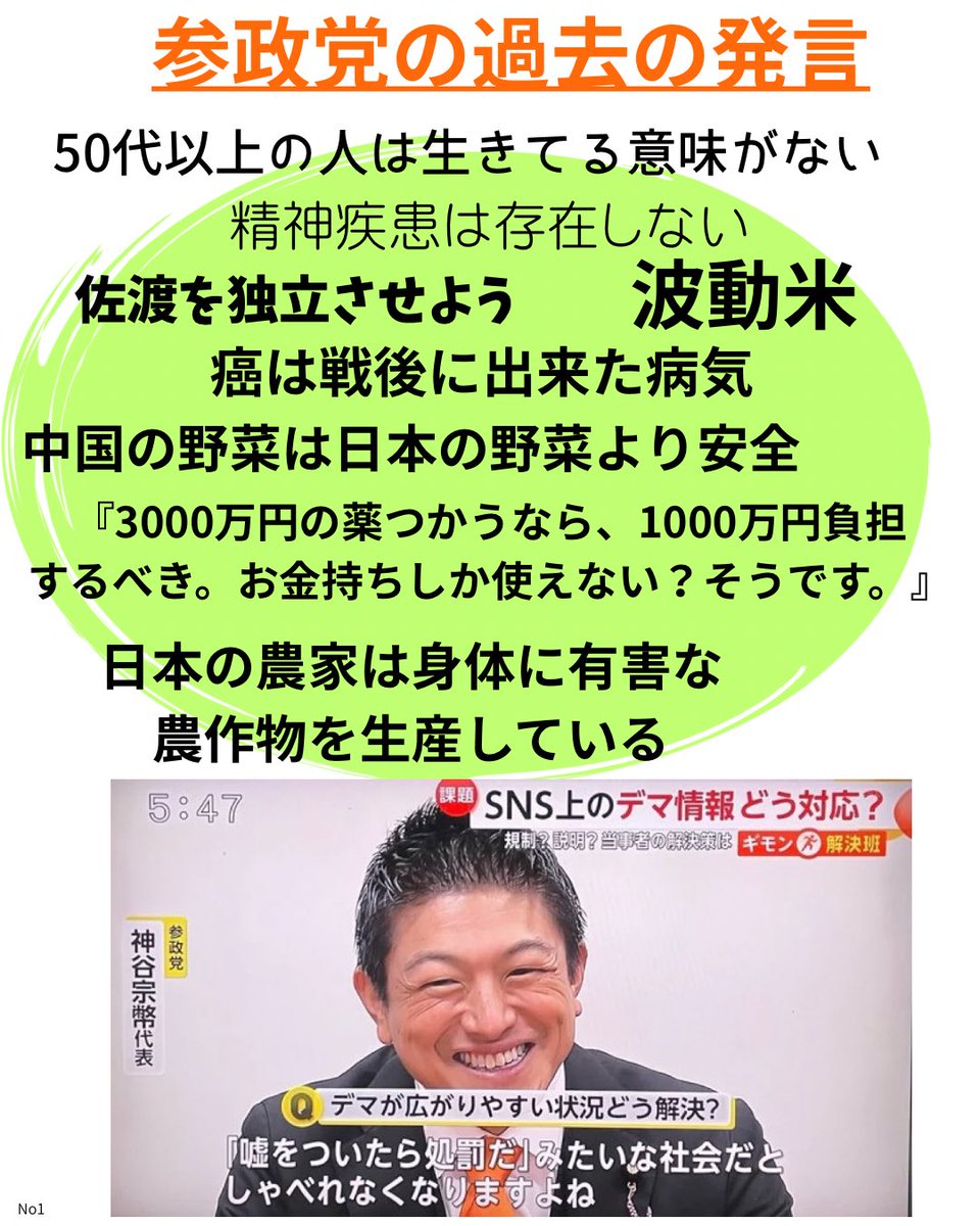 この政党支持する人がおかしいと思う。
普通はありえないでしょ。