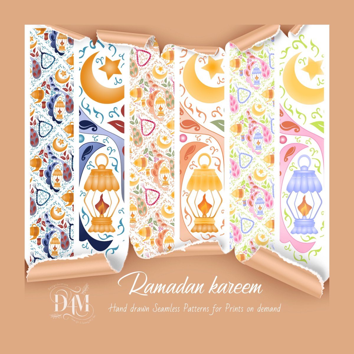 Design_for_more's tweet photo. تصاميم مستوحاة من ليالي رمضان، #تصميمي 
رمضان كريم مبارك عليكم الشهر الفضيل
 وكل عام وانتم بخير
Ramadan Kareem Hand drawn islamic patterns for textile, and all prints on demand
📥 Available Now!
 Download in high-resolution on: 
✅ @Shutterstock  
✅ @Dreamstime 
📍 Link in BIO https://t.co/T2TlPNRf1c