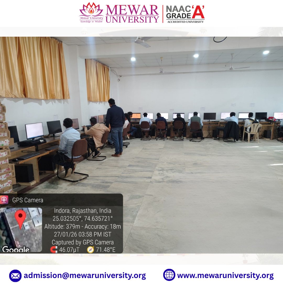 universitymewar's tweet photo. The Department of #CivilEngineering, Mewar University, has launched a #ValueAddedCourse (VAC) on “Structural Analysis and Building Design using ETABS Software” to strengthen students’ technical and practical skills in modern structural design.

#MewarUniversity #ETABS #Structural https://t.co/JhH5KkKuZa
