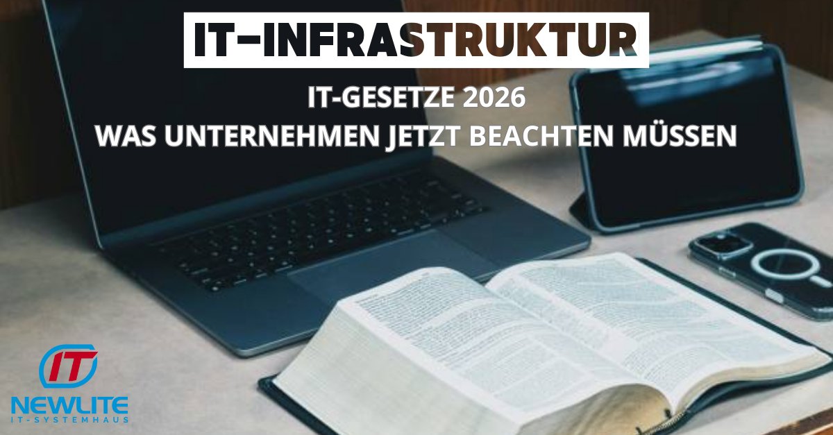 📌 IT-Gesetze 2026 im Blick behalten!
Die NEWLITE GmbH zeigt, welche rechtlichen Änderungen Unternehmen im IT-Bereich jetzt kennen müssen. ⚖️💻

myit24.de/Y9UzJo

#newlite #itdienstleister #itdienstleistungen #itdienstleistung #itinfrastruktur #itgesetz #businessitrules