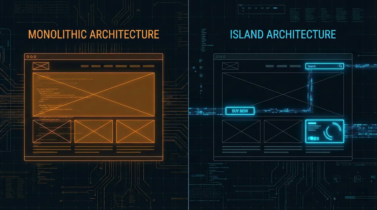 ionastec_com's tweet photo. WordPress served us well, but the web has evolved.

In 2026, monolithic setups are often a bottleneck. It’s time for Islands Architecture and Zero JS by default.

Why we are moving to Astro: https://t.co/PEQCCMYGRW

#Astro #WebPerf #SoftwareArchitecture #CoreWebVitals https://t.co/518VDAF0B8