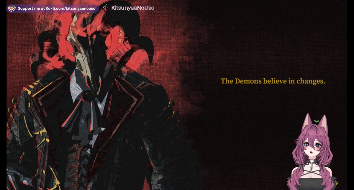 KitsunyaaNoUso's tweet photo. Using corpses as weapons to fight a demon feels like a bold design choice.
I am unsupervised and pressing buttons anyway.

🔴 Live now: https://t.co/0iMQHIeuSu https://t.co/2XtcMxT3Nl