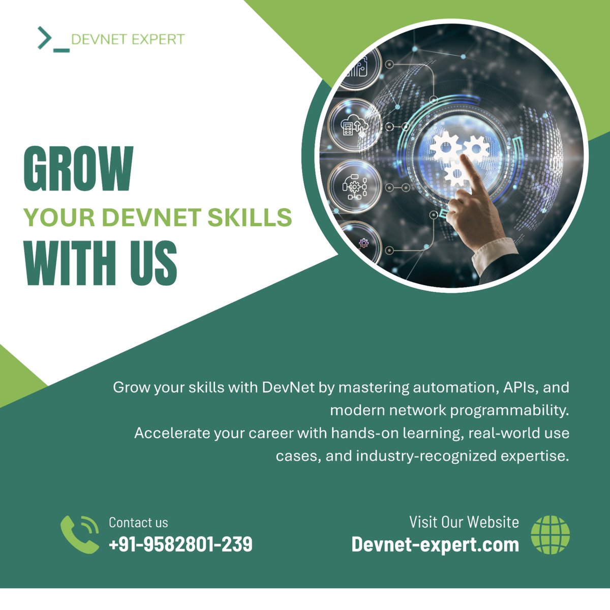 devnetexpert1's tweet photo. Networks are evolving—and so should your skills.
DevNet training helps you master automation, APIs, and modern network programmability for real-world impact.

#DevNet #CCNPDevNet #CCIEDevNet #NetworkAutomation #DevNetExpert #TechCareers #CiscoDevNet #Automation https://t.co/kWNfhyb1vL