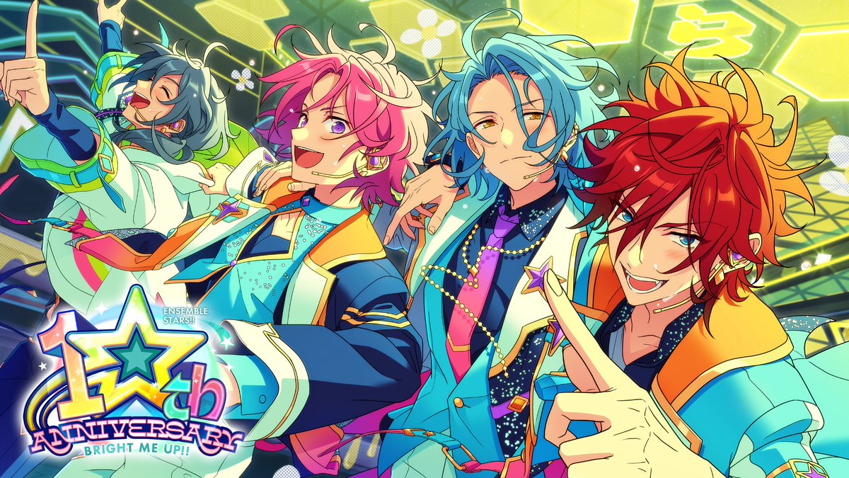 🎊10周年記念イラスト公開🎊】 第四弾で登場するユニット 🐝『Crazy:B