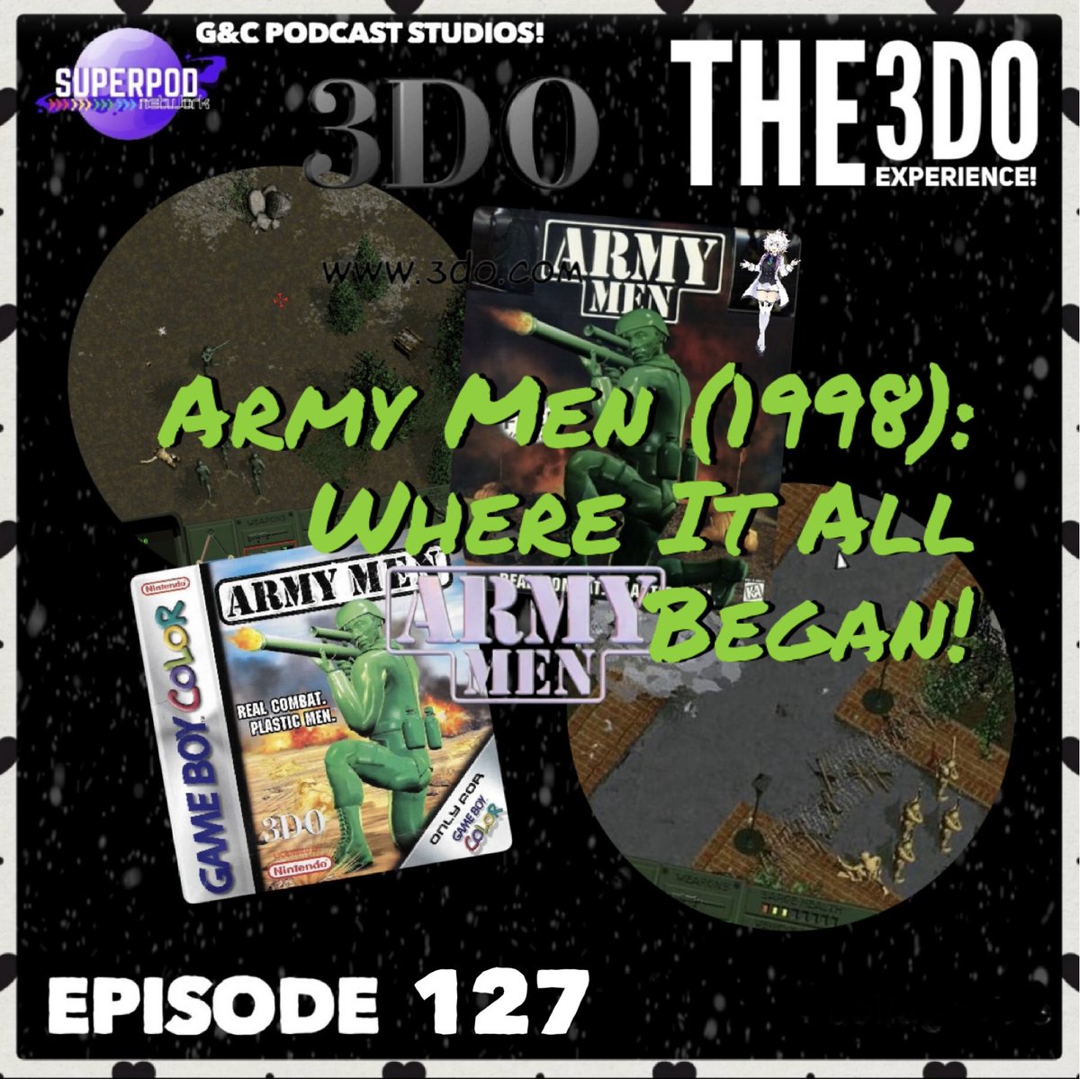 On this episode of The 3DO Experience we cover the original 1998 Army Men title created for the PC and Game Boy Color!

superpodnetwork.com/podcast/the-3d…