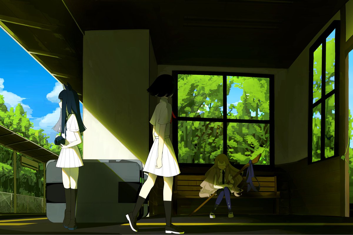 arukuremu's tweet image. 小説『観測記録』

発売まであと5️⃣日
カウントダウンイラスト : いえぬ
@ienu0ienu 

【01 約束の海】　#小説_観測記録