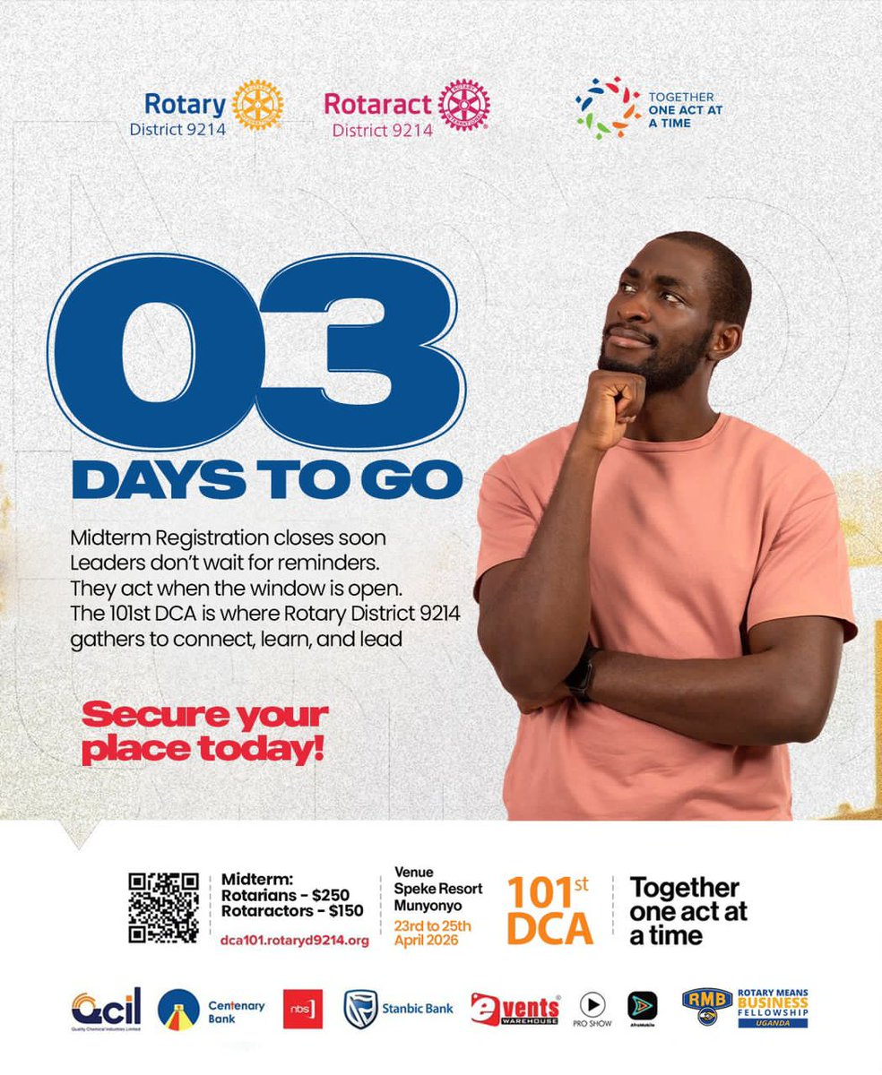 Rotary D9214 DCA tweet media