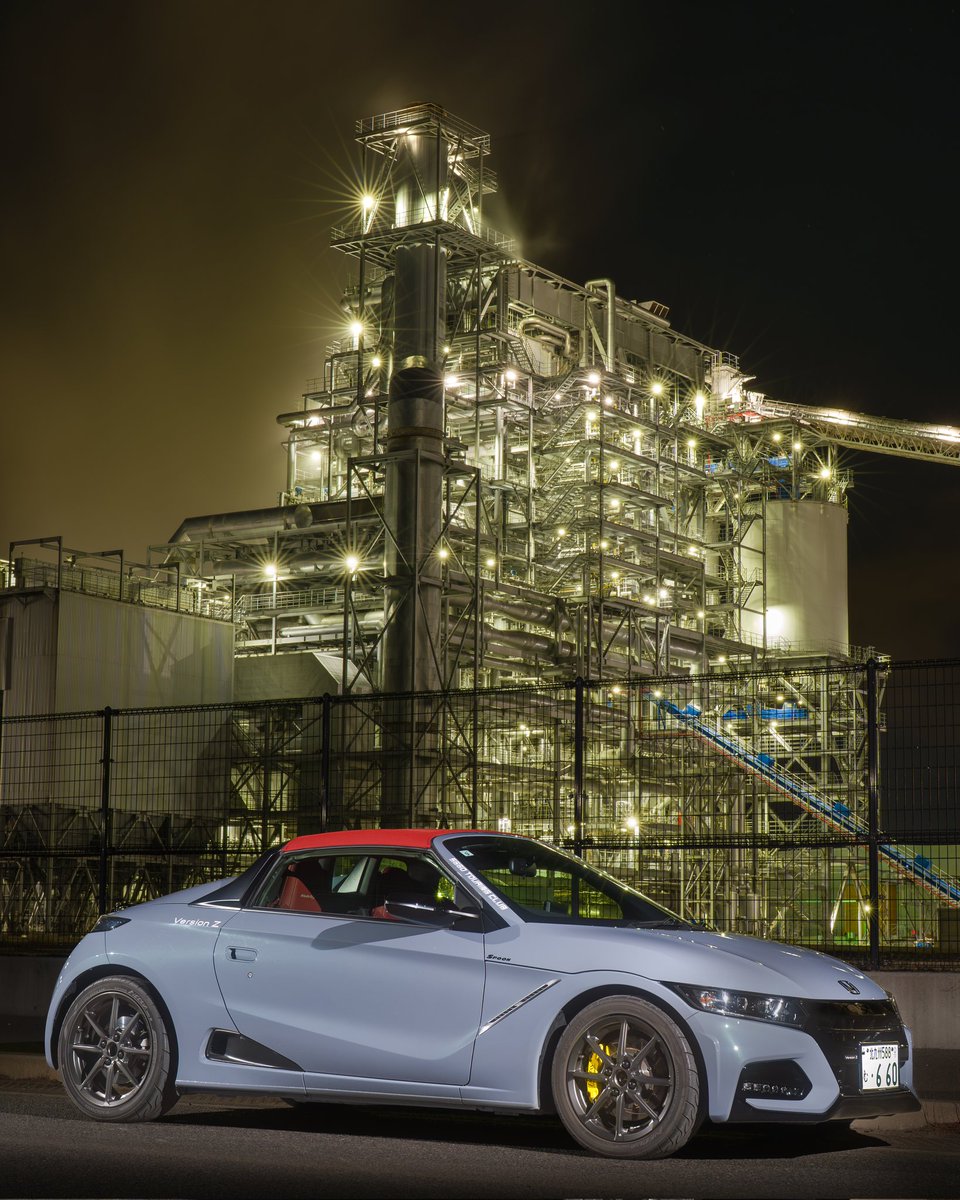 □S660 × 苅田工場夜景 もう少し暖かくなったら色々な ライティング