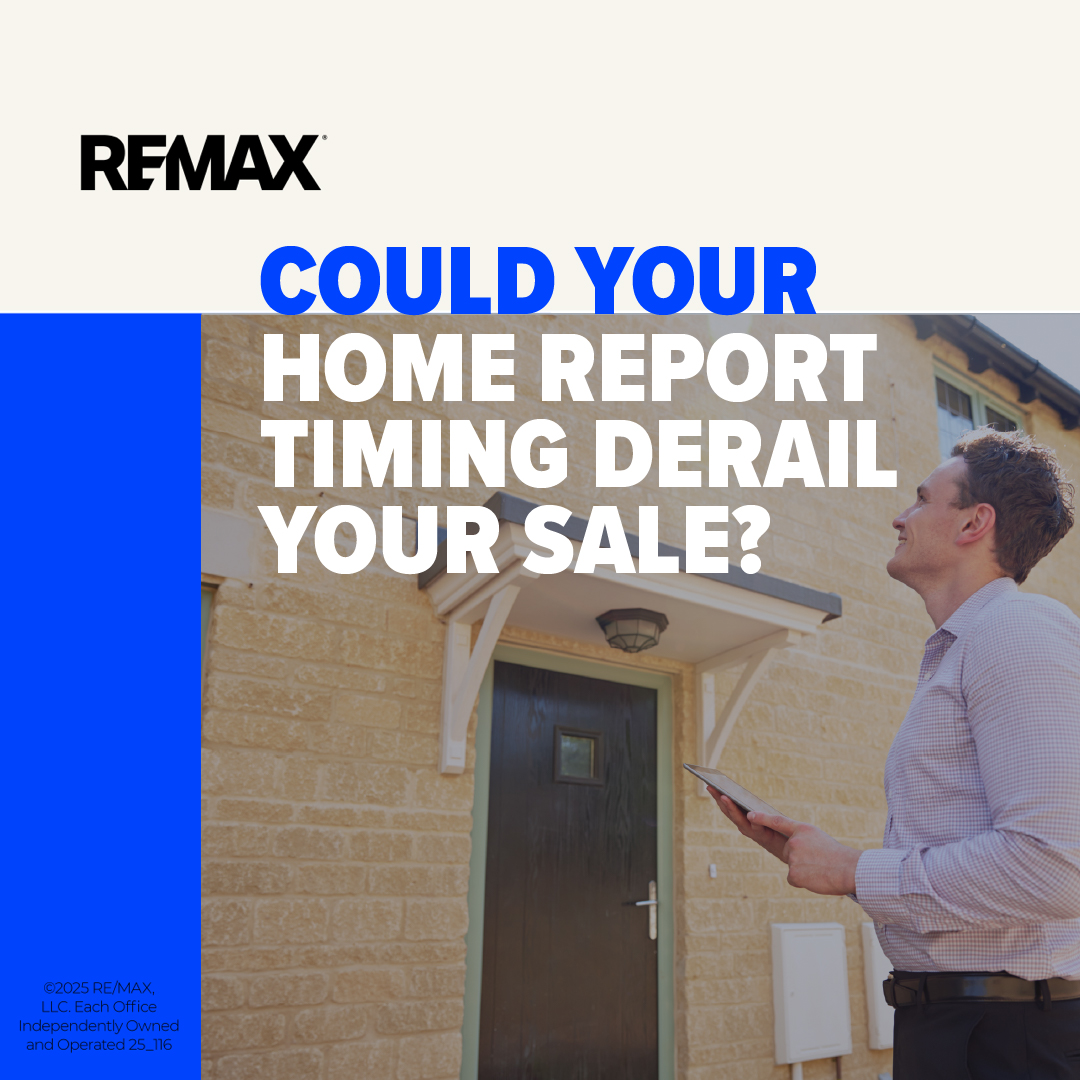 remaxlothian's tweet photo. Here's something many Scottish sellers don't realise until it's too late: your Home Report must be commissioned BEFORE you can market your property, and most mortgage lenders won't accept one older than 3 months.

Planning to sell this spring? Now's the time to get organised. https://t.co/UvrRnEUwgn