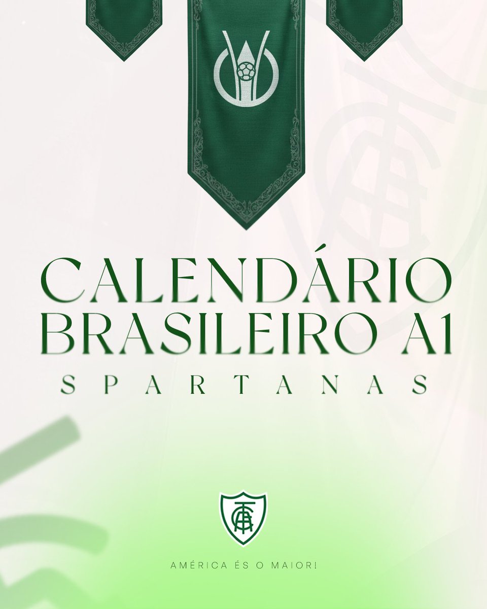 AmericaFC1912's tweet photo. Nação Americana, confira a tabela básica do Brasileiro Feminino A1 2026!💚⚔️

As Spartanas estreiam contra o Palmeiras, dia 15 de fevereiro, fora de casa.

Vamos juntas!👊

#PraCimaDelasSpartanas https://t.co/T2d9gD5rKV