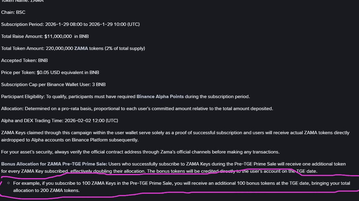 🚨🚨Expose @zama Scam🚨🚨 Zama sold tokens to their community for $0.005  {55m] fdv. They did it in public auction for $0.05$ {$550m} fdv. And the  current pre-market rate is 0.046. Now they