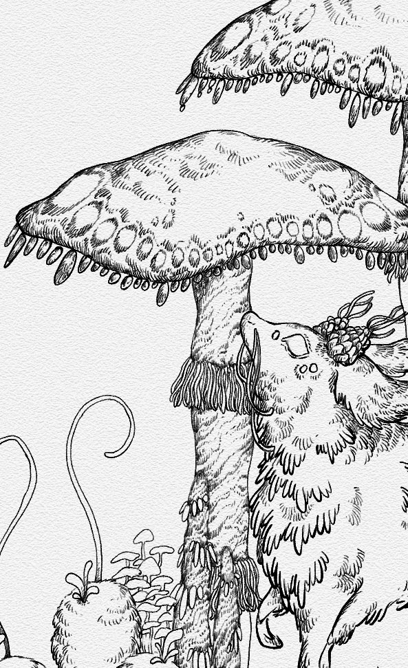 wip #ペン画 #イラスト