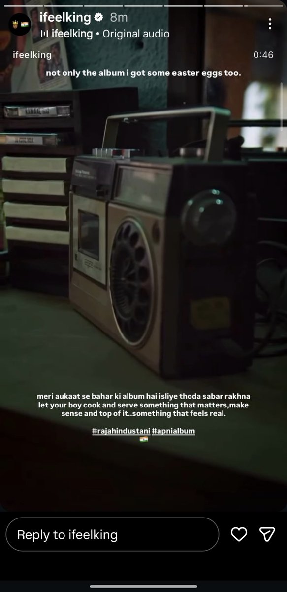 IAMprasis's tweet image. Abhi tak 2 song release hui hai kamaal hai,Jo ishq huwa dono k cd k hai udar matlab album main 6 song honge lekin 8 hona chaiye, Aur nechhe do space khali Hain toh 8 song banane k liye out of theme songs honge sayad se.And yess album will based on Bollywood 90s.
#king #dhh #YESS