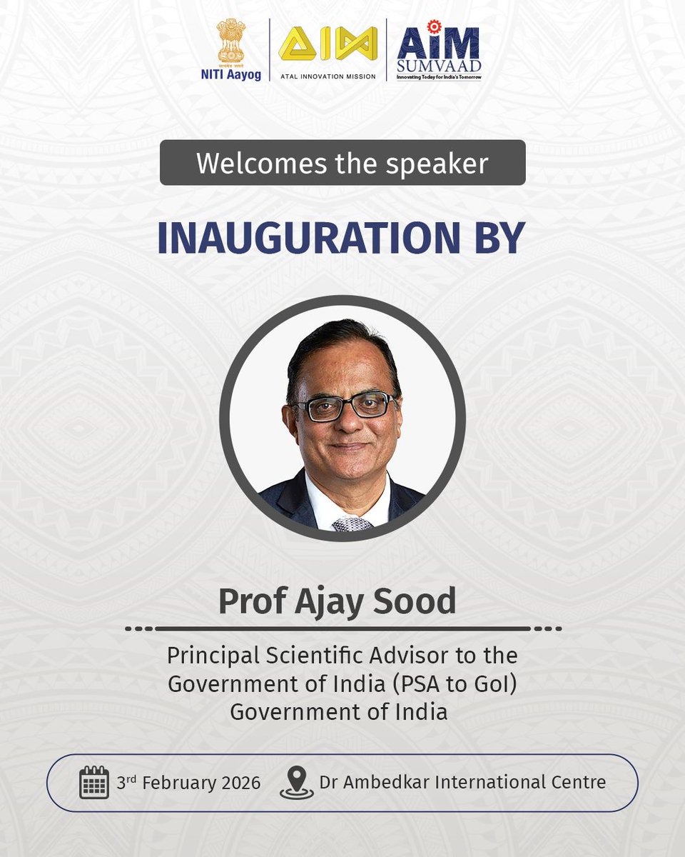 Atal Innovation Mission Official tweet media