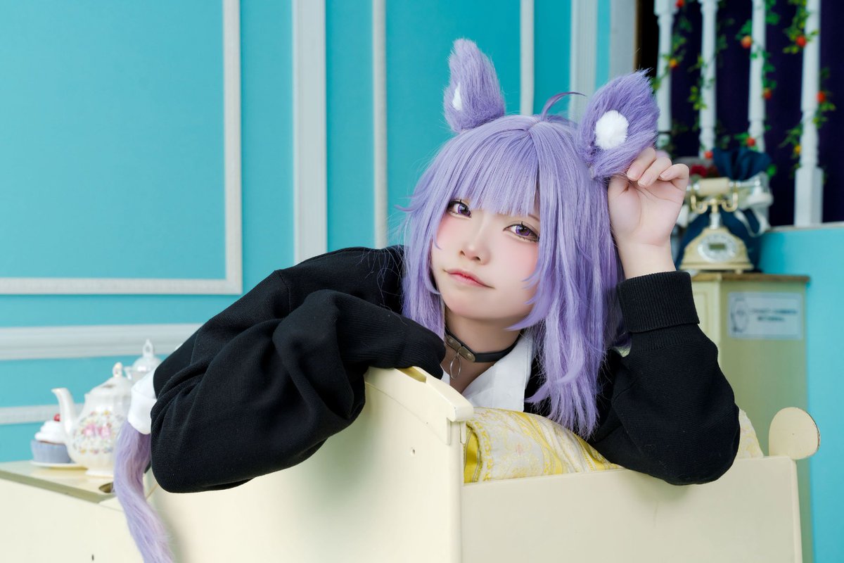 猫又おかゆコスプレ