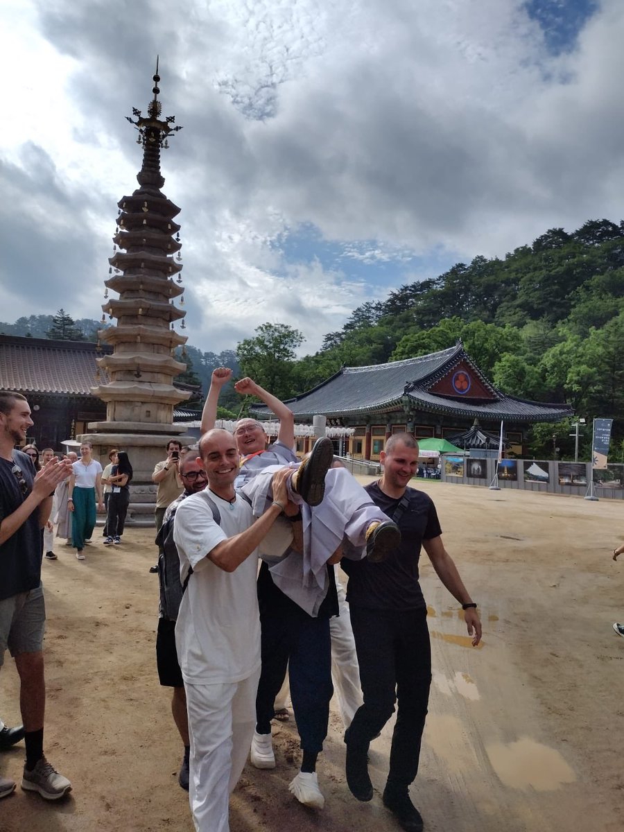 one of my fav pics from the temple is us lifting our favorite monk and carrying him to the bus as he giggled