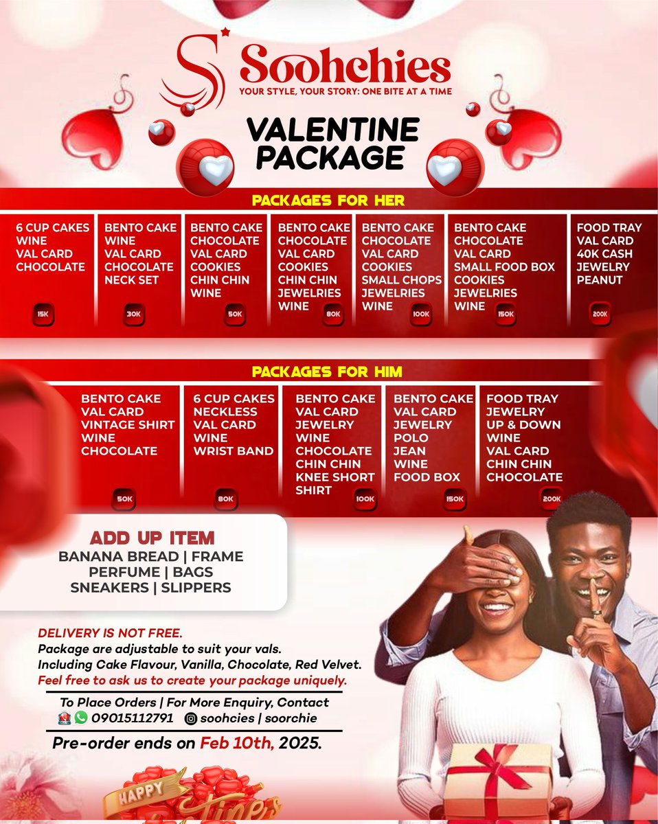 Solomonmacfelix's tweet photo. Love is in the details ❤️
Valentine flyers that don’t just look good — they connect.

If you need designs that speak, convert, and stay memorable… you know who to call.

Open for Valentine projects, brand designs & collaborations 💌🎨

#ValentineDesign #GraphicDesigner #FlyerDesign #BrandDesign #CreativeDesign #DesignForBrands #ValentineVibes #DesignCommunity #OpenForWork #CreativeNigeria