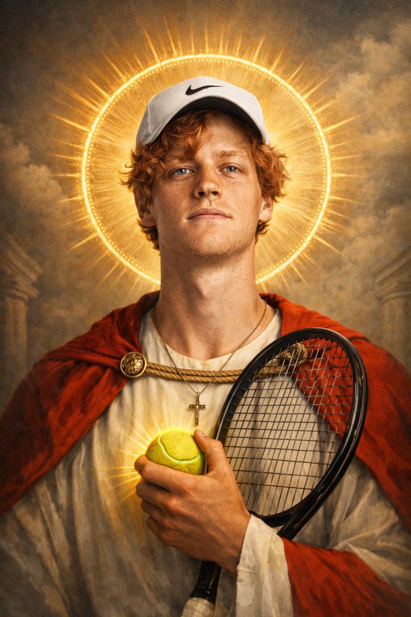 Saint Jannik the Unblemished

Jannik Sinner's Doping Case and the PR Machine That Turned Scandal into Sanctity

How two positive tests for an anabolic steroid became a redemption arc—complete with foundations, opera singers, and papal blessings.

A thread🧵