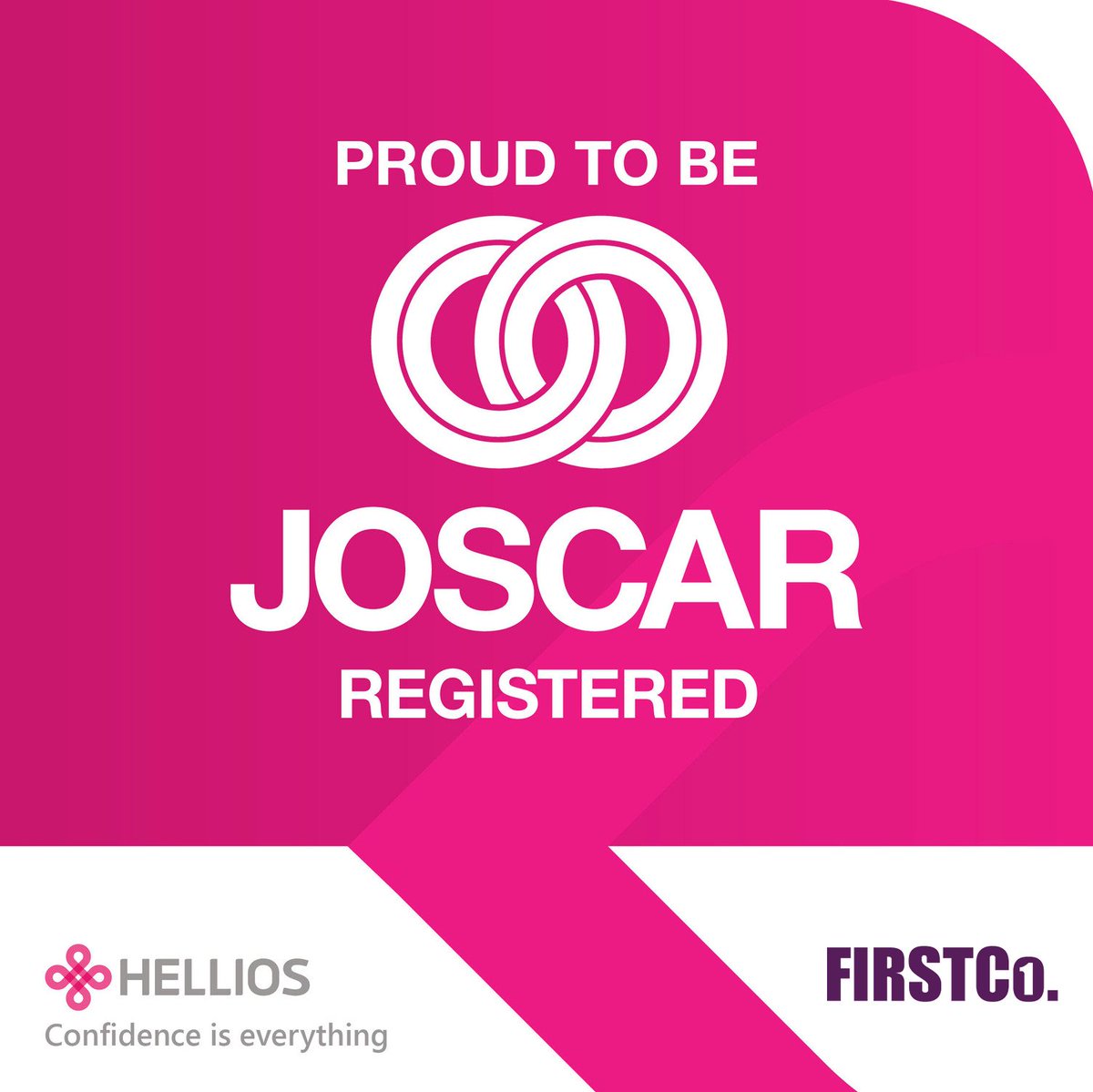 We’re proud to be JOSCAR registered with <a href="/HelliosInfo/">Hellios Information</a>! #joscarregistered #supplychain #accreditation #partnerships #Firstco