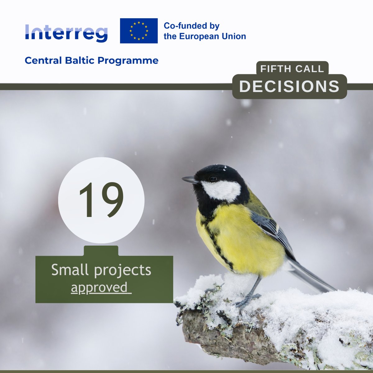 CentralBaltic's tweet photo. The Monitoring Committee has approved 60 projects for funding under the Fifth Call of the Central Baltic Programme. 

👉 Read more: https://t.co/wpYfOZvnOn https://t.co/qNPdALupA9