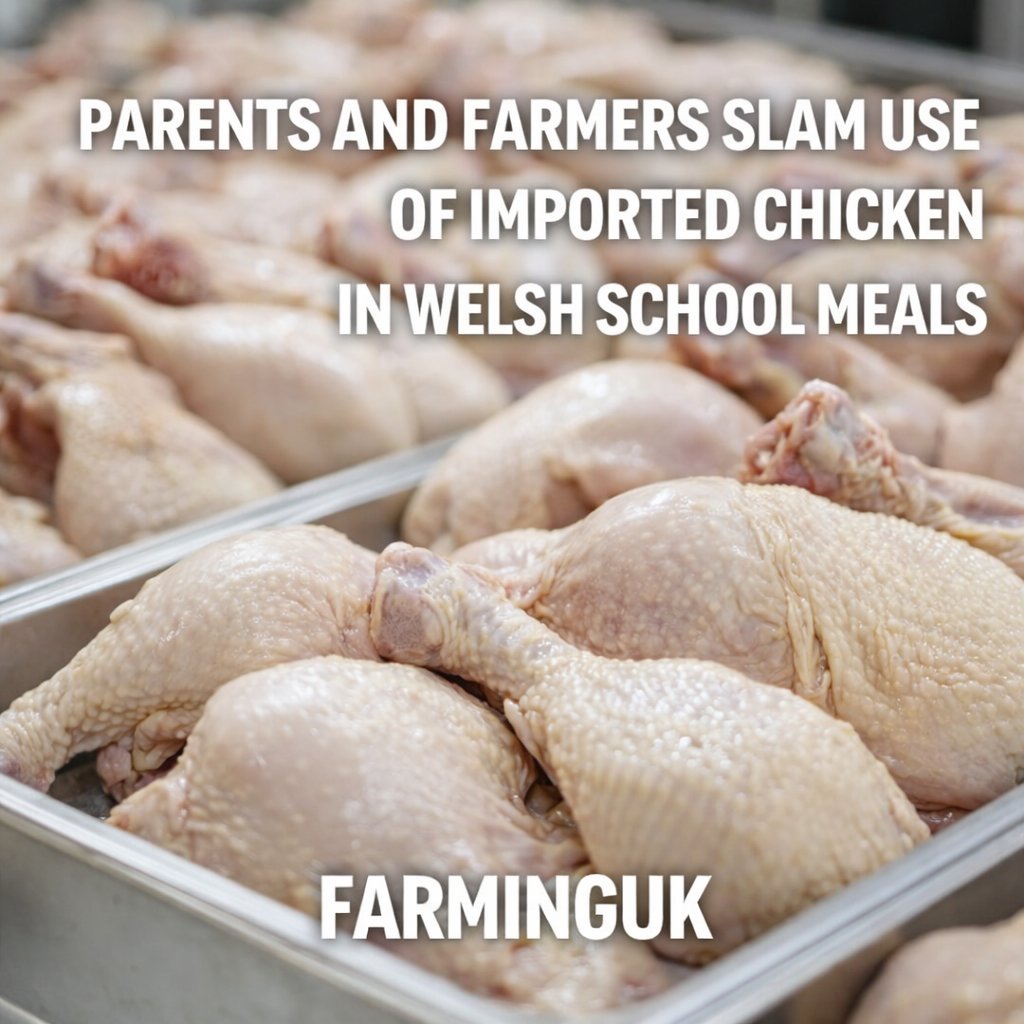🍗⚠️ Parents and farmers across Wales have reacted angrily after it emerged that some councils are serving schoolchildren chicken imported from as far away as China and Thailand

READ MORE: farminguk.com/news/parents-a…