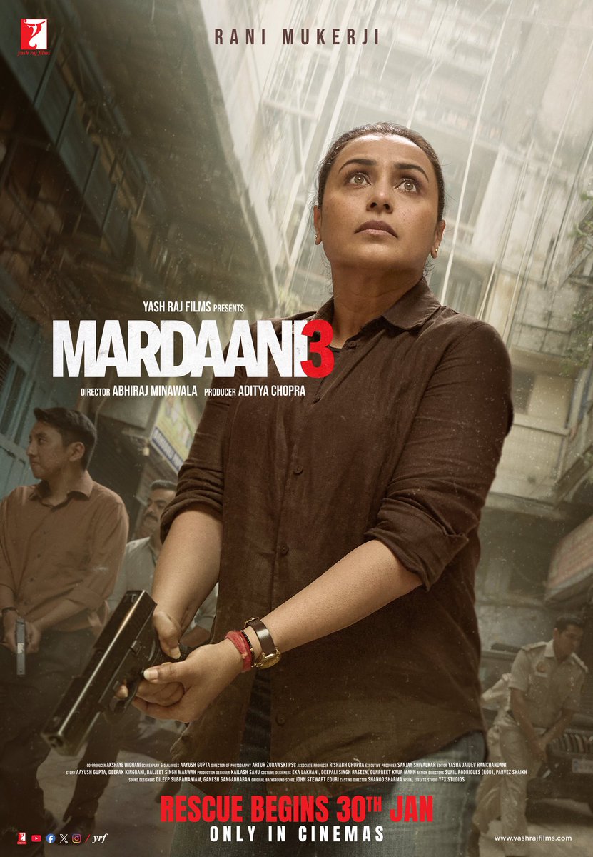 SalimKh57633692's tweet image. #RealReview #Mardaani3 Movie Flop hai... #RaniMukerji as play #ShivaniShivajiRoy Good #MallikaPrasad not ok #JankiBodiwala... My Review #Mardaani3Review 

#30YearsOfRaniMukerji #AdityaChopra @yrf