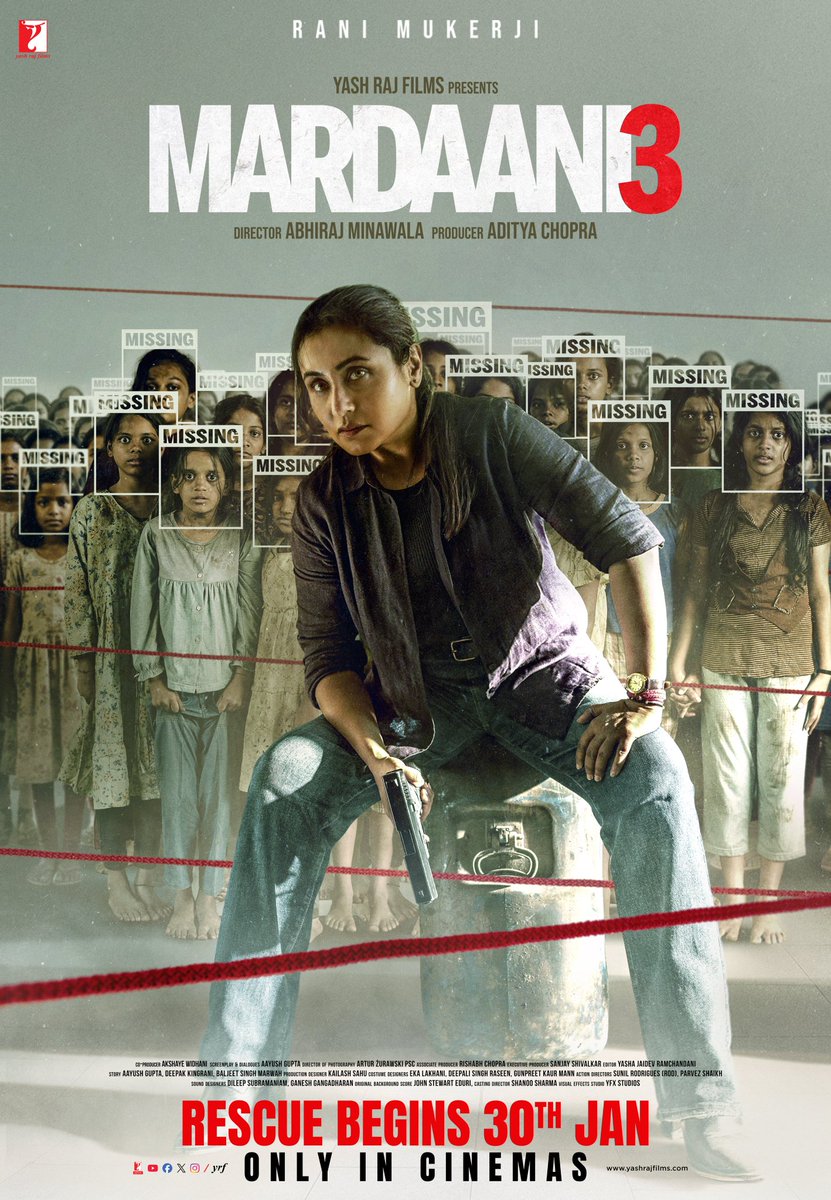 SalimKh57633692's tweet image. #RealReview #Mardaani3 Movie Flop hai... #RaniMukerji as play #ShivaniShivajiRoy Good #MallikaPrasad not ok #JankiBodiwala... My Review #Mardaani3Review 

#30YearsOfRaniMukerji #AdityaChopra @yrf