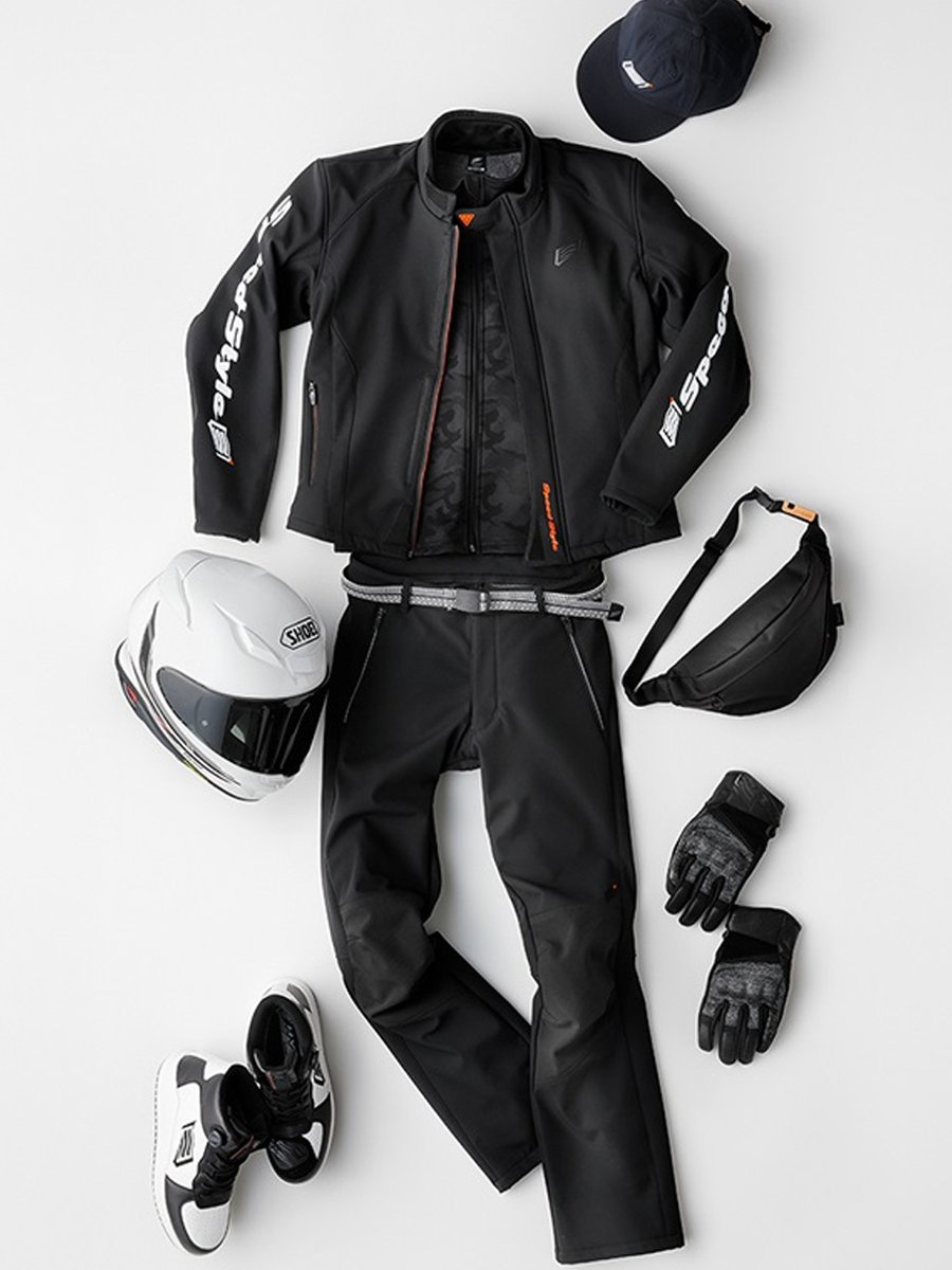 バイクウェア・装備 SIDI MX3ENDURO STJ817 ST-X FLEXIBLE WINTER JAC〔SPEED-iD〕 3レイヤーの防風素材を