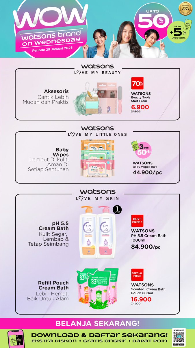 Watsons Indonesia tweet media
