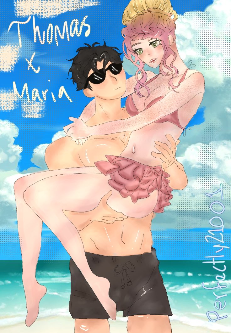 Maria and Thomas tweet media