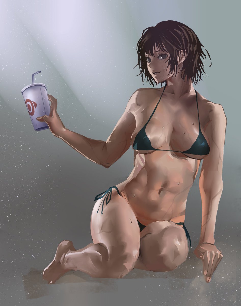 #くそ寒いので水着を貼る 