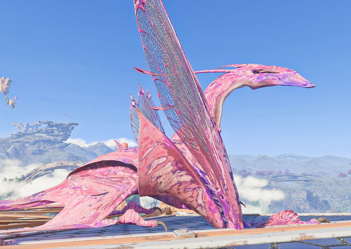 starlitpandora's tweet image. Didnt know how much i needed a pink Ikran until now