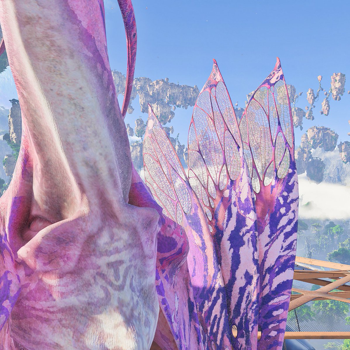 starlitpandora's tweet image. Didnt know how much i needed a pink Ikran until now