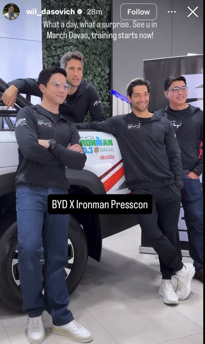 Yes25th1's tweet photo. The Trio we must protect. charot😅 Wil, Nico &amp; Alden! #BYDxIronman 

Let’s go for the podium 🙏🏻 rooting for you BYD Triathlon Boys 

#ALDENforBYD #ALDENRichards https://t.co/S6LCRLVCGe